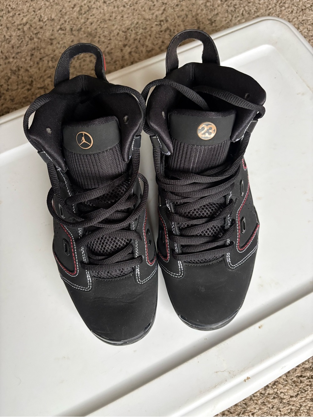 Air Jordan 6 Retro Black Men's Basketball Shoes
